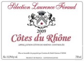 勞倫斯費羅德之選紅葡萄酒(Selection Laurence Feraud, Cotes du Rhone, France)