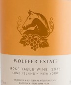 沃爾夫桃紅葡萄酒(Wolffer Estate Rose, Long Island, USA)