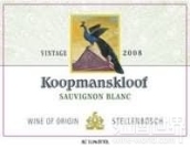 庫(kù)普曼長(zhǎng)相思干白葡萄酒(Koopmanskloof Sauvignon Blanc, Stellenbosch, South Africa)