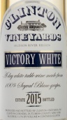 克林頓勝利白謝瓦爾干白葡萄酒(Clinton Vineyards Victory White Seyval Blanc, Hudson River Region, USA)