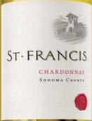 圣弗朗西絲霞多麗白葡萄酒(St. Francis Chardonnay, Sonoma County, USA)