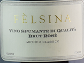 費(fèi)爾西納酒莊傳統(tǒng)法極干型桃紅起泡酒(Felsina Metodo Classico Brut Rose, Tuscany, Italy)