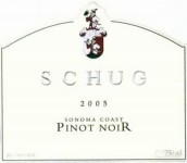 Schug Sonoma Coast Pinot Noir, Northern Sonoma, USA