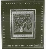 羅伯特拜勒瓦塞奇園仙粉黛干紅葡萄酒(Robert Biale Vineyards Valsecchi Vineyard Zinfandel, Carneros, USA)