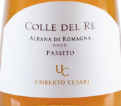 賽莎瑞酒莊國王山帕賽托甜酒(Umberto Cesari Colle del Re Passito Albana di Romagna DOCG, Emilia-Romagna, Italy)