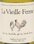 农庄世家酒庄金色标签白葡萄酒(La Vieille Ferme Gold Label Blanc, Cotes du Rhone, France)