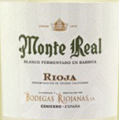 里奧哈酒莊蒙特雷橡木桶發(fā)酵白葡萄酒(Bodegas Riojanas Monte Real Blanco Fermentado en Barrica, Rioja DOCa, Spain)