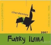 Funky Llama Chardonnay, Mendoza, Argentina