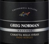 格雷格諾曼加州珍藏西拉干紅葡萄酒(Greg Norman Estates Reserve Syrah, Paso Robles, USA)