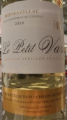 瓦里酒莊小瓦里甜白葡萄酒(Chateau Vari Le Petit Vari, Monbazillac, France)