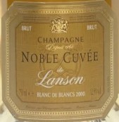 嵐頌酒莊高級(jí)特釀白中白極干型香檳(Champagne Noble Cuvee de Lanson Blanc de Blancs Brut, Champagne, France)