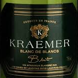 克雷默白中白干型香檳(Kraemer Blanc de Blanc Brut, Loire, France)