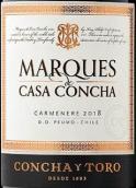 干露侯爵佳美娜紅葡萄酒(Concha y Toro Marques de Casa Concha Carmenere, Peumo, Chile)