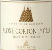 Pierre Andre au Chateau de Corton Andre Les Petites Lolieres, Aloxe-Corton Premier Cru, France