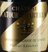 拉圖瑪?shù)傺趴司魄f紅葡萄酒(Chateau Latour-Martillac, Pessac-Leognan, France)