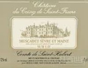 Veronique Chereau Chateau du Coing Muscadet Sevre-et-Maine Sur Lie Comte de Saint-Hubert, Loire, France