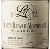 路西安僧侶酒莊（克利特-巴塔-蒙哈榭特級園）白葡萄酒(Lucien Le Moine, Criots-Batard-Montrachet Grand Cru, France)