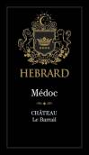 愛帕家族巴雷歐酒堡紅葡萄酒(Hebrard Chateau Le Barrail, Medoc AOC, France)