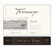 干露園中園西拉干紅葡萄酒(Concha y Toro Terrunyo Syrah, Rapel Valley, Chile)