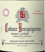 亨利·理查德酒莊勃艮第山丘紅葡萄酒(Domaine Henri Richard Coteaux Bourguignons Corvee de L'eglise, Burgundy, France)