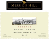 傳教山酒莊珍藏雷司令冰酒(Mission Hill Family Estate Reserve Riesling Icewine, Okanagan Valley, Canada)