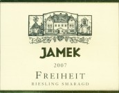 杰美克弗萊海特祖母綠雷司令干白葡萄酒(Jamek Freiheit Smaragd Riesling, Wachau, Austria)