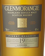 Glenmorangie Finest Reserve 19 Years Old Highland Single Malt