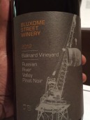 布魯索姆路巴林納德園黑皮諾干紅葡萄酒(Bluxome Street Balinard Vineyard Pinot Noir, Russian River Valley, USA)