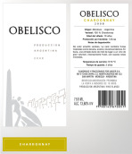 南士阿根廷莊園霞多麗干白葡萄酒(Terrasur Obelisco Chardonnay, Mendoza, Argentina)