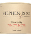 斯蒂芬羅斯香頌園黑皮諾紅葡萄酒(Stephen Ross Chamisal Vineyard Pinot Noir, Edna Valley, USA)