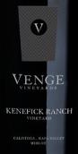 維恩志酒莊肯尼菲克園梅洛紅葡萄酒(Venge Vineyards Kenefick Ranch Vineyard Merlot, Calistoga, USA)