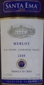 圣艾瑪酒莊精選風土珍藏梅洛紅葡萄酒(Santa Ema Select Terroir Reserva Merlot, Cachapoal Valley, Chile)