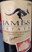 詹姆士酒莊卡本內(nèi)-梅洛紅葡萄酒(James Estate Cabernet Merlot, Hunter Valley, Australia)