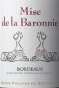 羅斯柴爾德男爵梅多克紅葡萄酒(Baron Philippe de Rothschild 'Medoc Baron Philippe', Medoc, France)