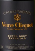 凱歌特極干型極老香檳(Veuve Clicquot Extra Brut Extra Old, Champagne, France)