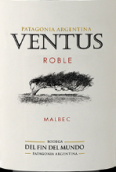 世界盡頭酒莊溫圖斯馬爾貝克紅葡萄酒(Bodega del Fin del Mundo Ventus Roble Malbec, Patagonia, Argentina)