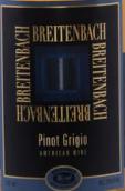 布雷滕巴灰皮諾干白葡萄酒(Breitenbach Wine Cellars Pinot Grigio, Ohio, USA)