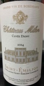 麦伦酒庄迪奥尼瓦特红葡萄酒(Chateau Milon Cuvee Diony, Saint Emilion, France)