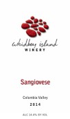 惠德比島酒莊桑嬌維塞紅葡萄酒(Whidbey Island Winery Sangiovese, Columbia Valley, USA)