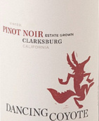 狼舞酒莊黑皮諾干紅葡萄酒(Dancing Coyote Pinot Noir, Clarksburg, USA)