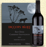 迪哥崖狡猾者赤霞珠紅葡萄酒(Diggers Bluff Sly Dog Cabernet Sauvignon, Barossa, Australia)