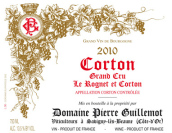 皮埃爾·吉耶莫酒莊羅尼（科爾登特級園）紅葡萄酒(Domaine Pierre Guillemot Le Rognet, Corton Grand Cru, France)