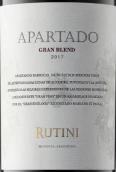 露迪尼阿帕達多混釀紅葡萄酒(Rutini Wines Apartado Gran Blend, Mendoza, Argentina)