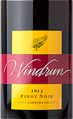 風(fēng)程酒莊圣巴巴拉黑皮諾干紅葡萄酒(Windrun Wine Pinot Noir, Santa Barbara County, USA)