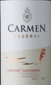 卡門珍藏赤霞珠紅葡萄酒(Carmen Reserva Cabernet Sauvignon, Colchagua Valley, Chile)