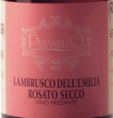 普亞萊洛藍(lán)布魯斯科干型桃紅葡萄酒(Cantina Puianello Lambrusco dell'Emilia Rosato Secco, Emilia-Romagna, Italy)