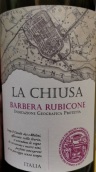 La Chiusa Barbera Rubicone IGT, Emilia-Romagna, Italy