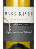 巴思河酒庄灰皮诺干白葡萄酒(Bass River Pinot Gris, Gippsland, Australia)