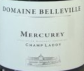 美都拉朵園（梅爾居雷村）干紅葡萄酒(Domaine Belleville Mercurey Champ Ladoy Rouge, Cote Chalonnaise, France)