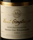 保羅琴格林波西貝格瓊瑤漿干白葡萄酒(Domaine Paul Ginglinger Gewurztraminer Pfersigberg, Alsace Grand Cru, France)